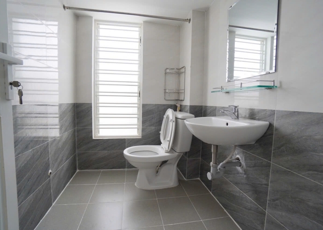 Phòng đầy đủ nội thất không gác