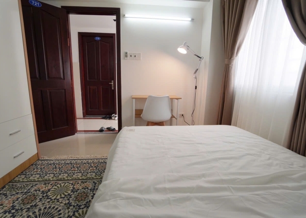 Phòng đầy đủ nội thất không gác